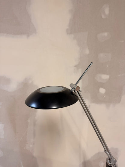 Verstellbare designer Stehlampe im Space Age Stil, verchromt