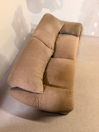 2-sitzer-Sofa Maralunga Vico Magistretti für Cassina 70er