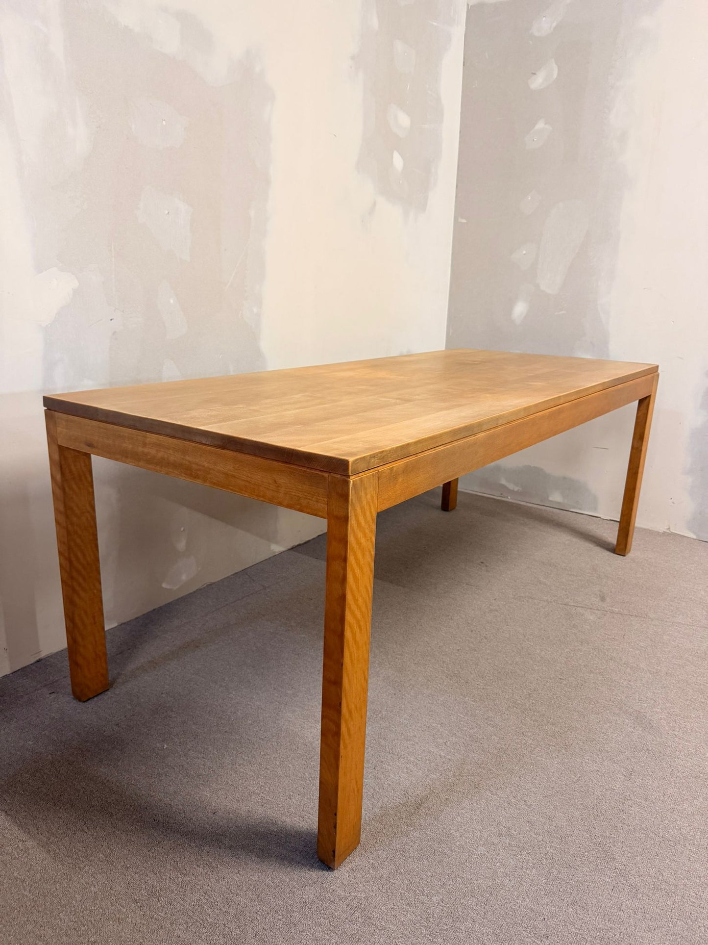 Dänischer Massivholz Esstisch Vintage Teak Design