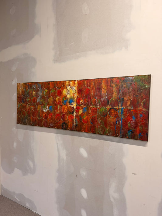 Grosses dekoratives Wandbild abstrakte Malerei Kunst