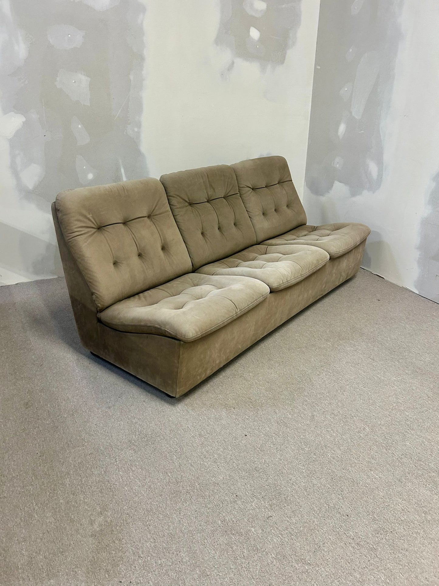 3er Sofa, Vintage, Leder, Intertime a.r.s., Schweizer Möbel