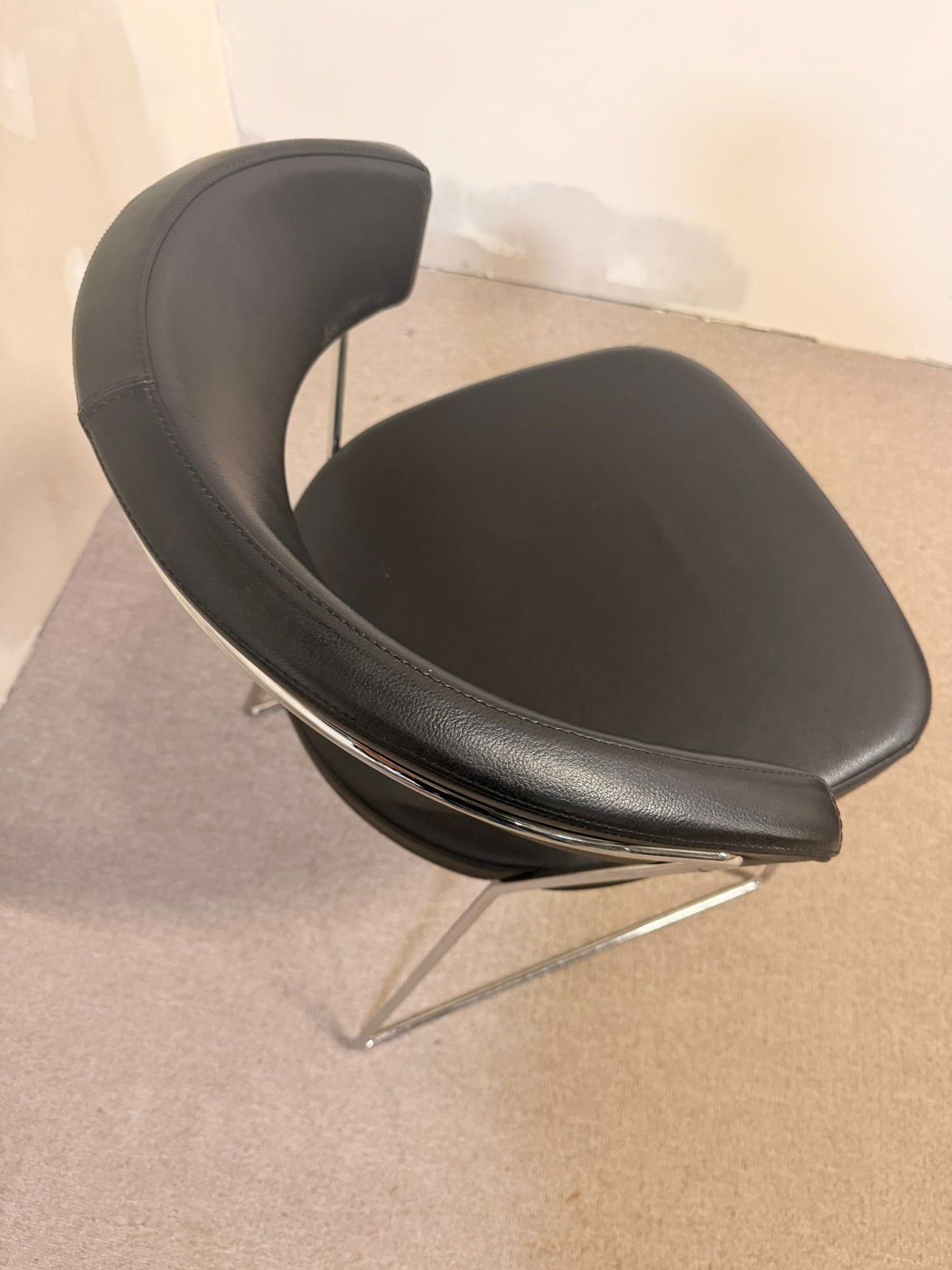 Stuhl New York von Connubia by Calligaris, Polsterstuhl