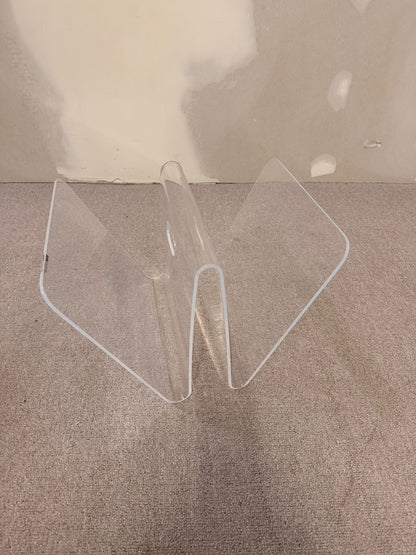 Transparente Zeitschriftenständer aus Plexiglas Acrylglas