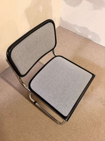 Vintage Cesca Freischwinger im Marcel Breuer Stil