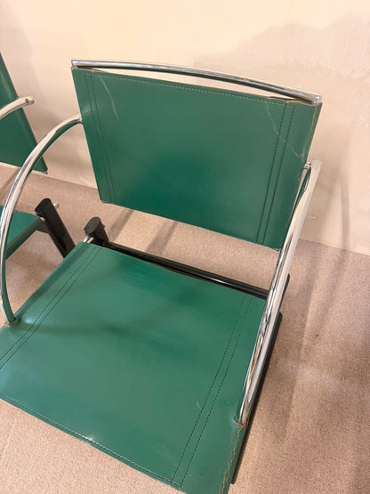 Postmoderne Vintage Freischwinger im Stil Mario Botta 90er