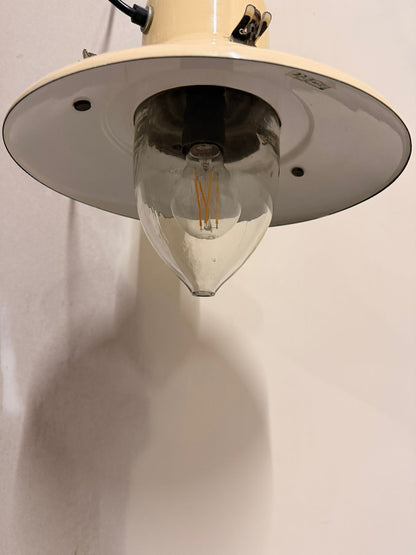 Happy Light Uccello Schiffslampe aus Emaille, Hängeleuchte