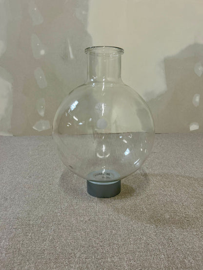 Grosser Glasballon Pyrex France 20 Liter Glaskolben Deko