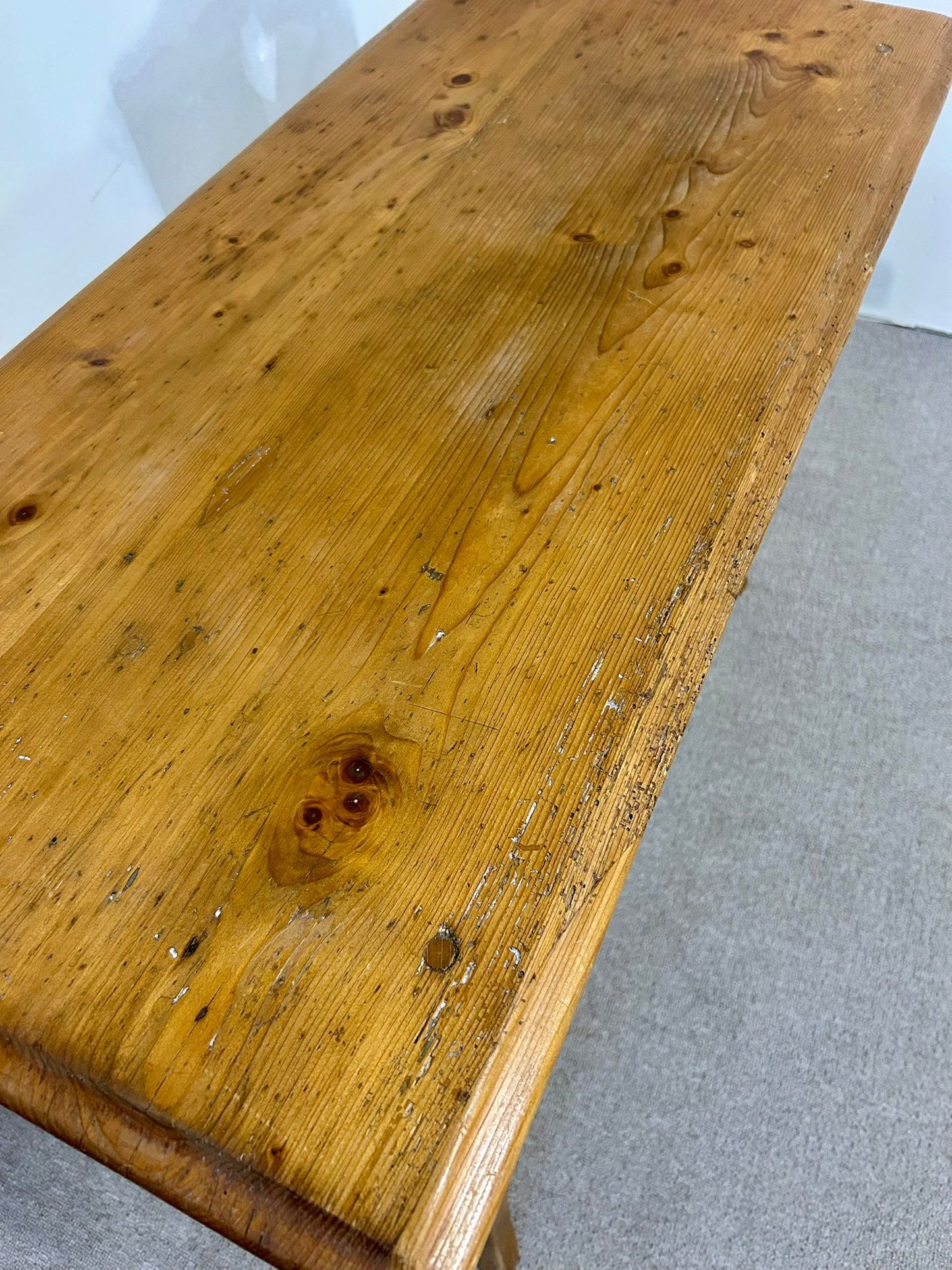 Vintage Tisch/ Pult mit Schublade aus Holz Landhausstil