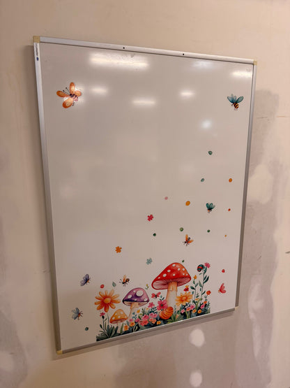 Whiteboard Magnettafel von Legamaster mit Wandsticker