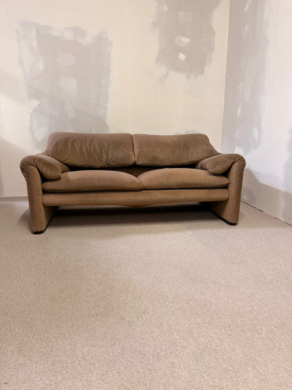 2-sitzer-Sofa Maralunga Vico Magistretti für Cassina 70er