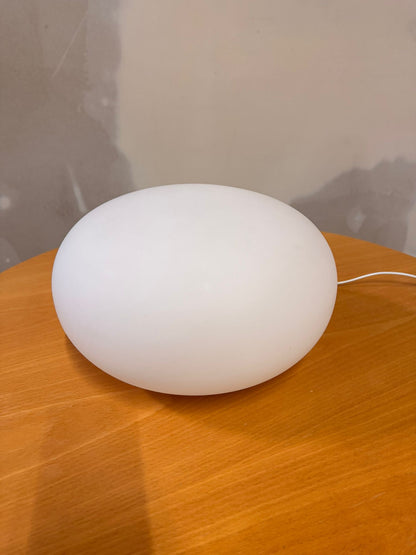 Vintage Space Age Tischlampe Bodenlampe ovale Form