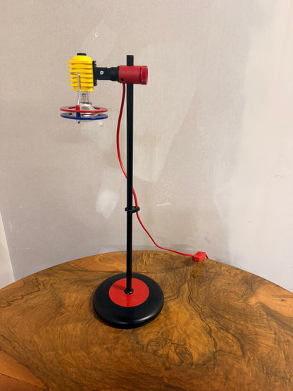 Memphis Design Lampe aus den 80er Jahre, verstellbar
