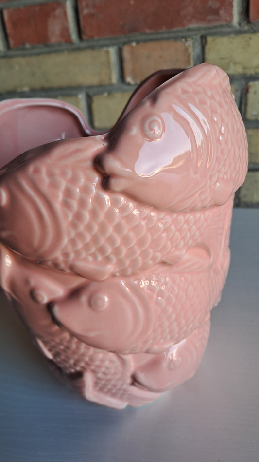 Boltze Home Vase Porzellan 3D Fischmotiv Koi