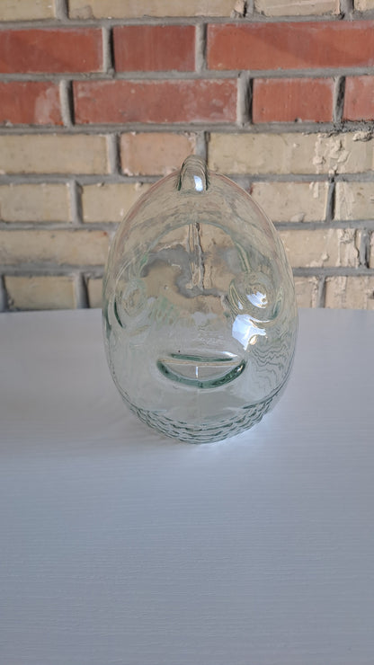 Grosser Glasfisch aus recyceltem Glas - Made in Spain