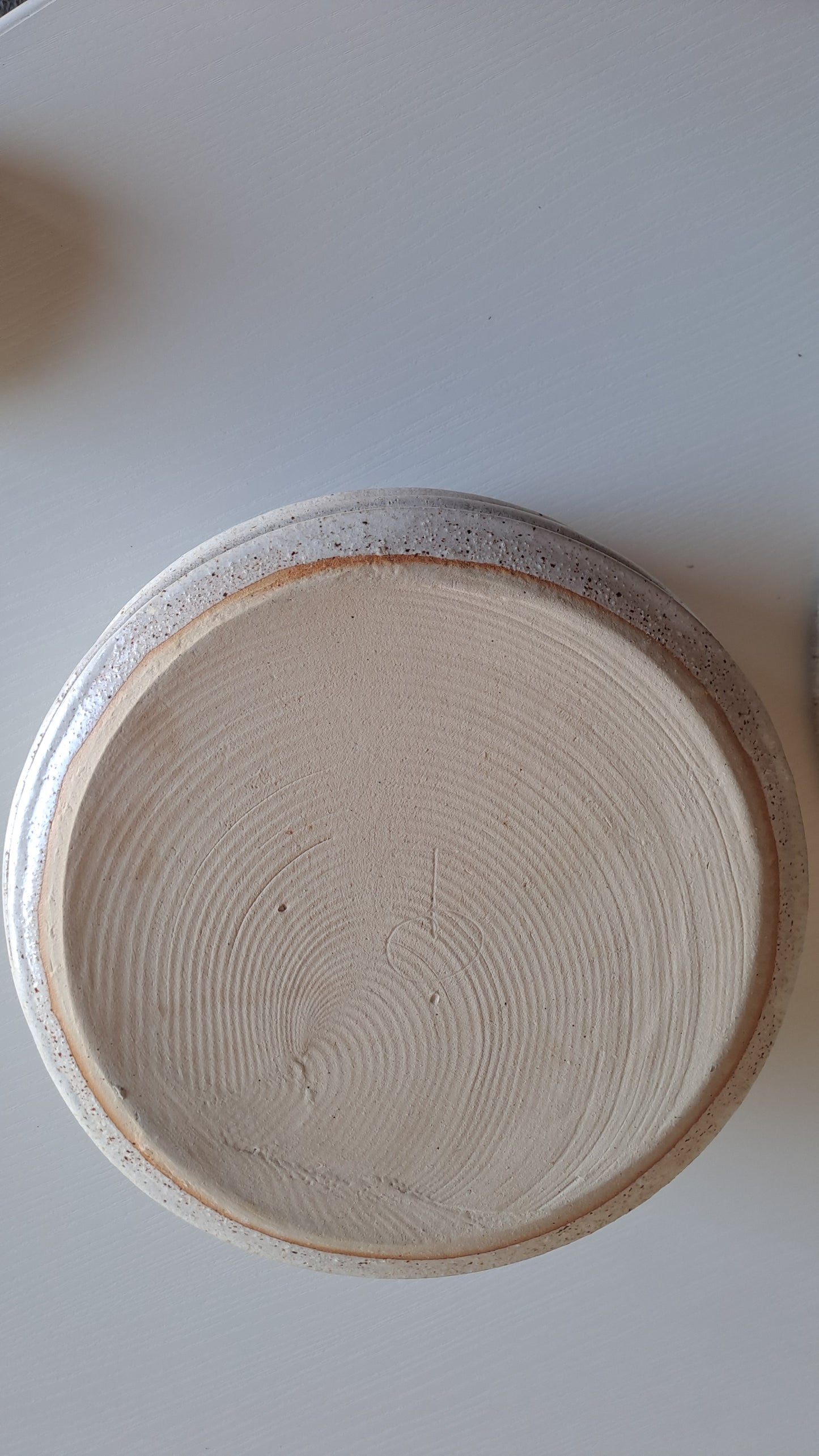 Vintage Studiokeramik Teller-Set 9-teilig handgefertigt