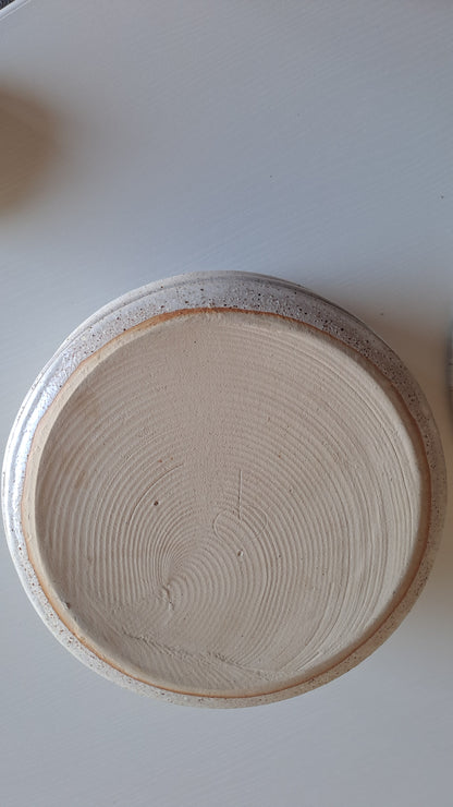 Vintage Studiokeramik Teller-Set 9-teilig handgefertigt