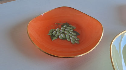 Vintage Obst Teller Schalen Set 7-teilig 50er/60er Jahre