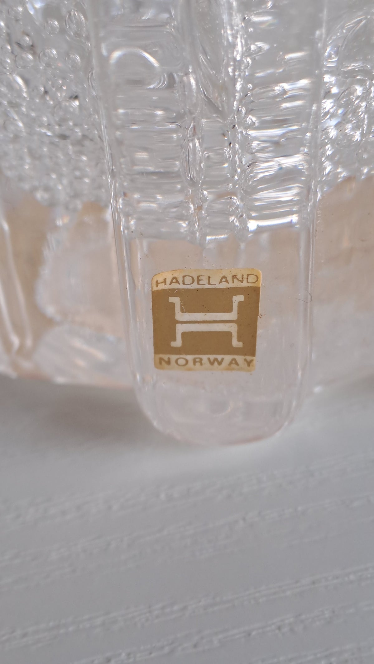 2er Set Hadeland Norway Atlantic Vase von Willy Johansson
