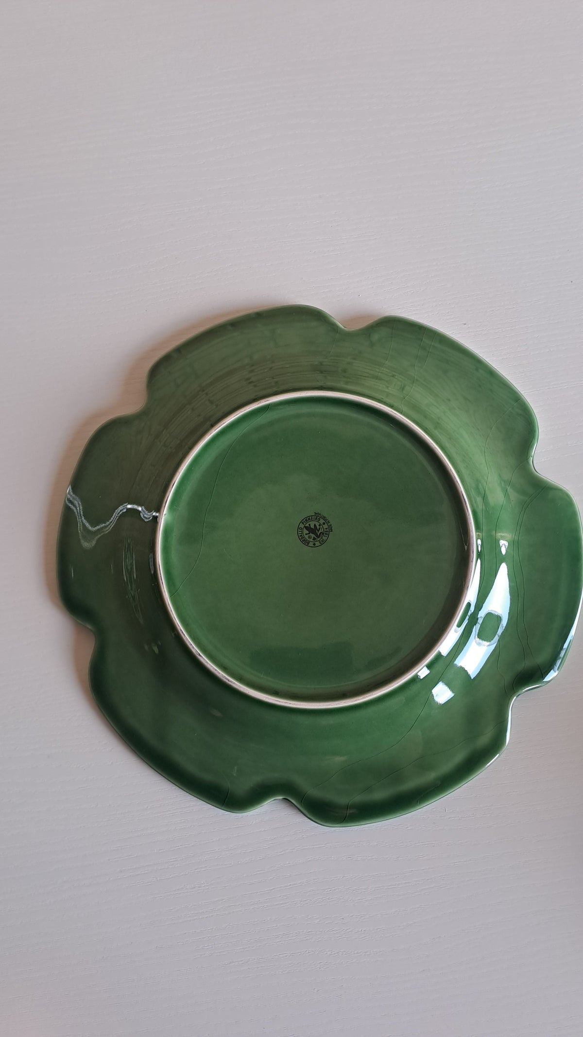 Servierplatte Teller von Bordallo Pinheiro Made in Portugal