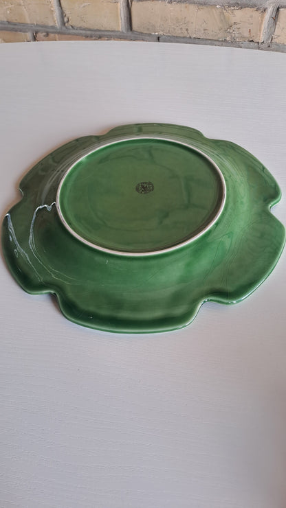 Servierplatte Teller von Bordallo Pinheiro Made in Portugal