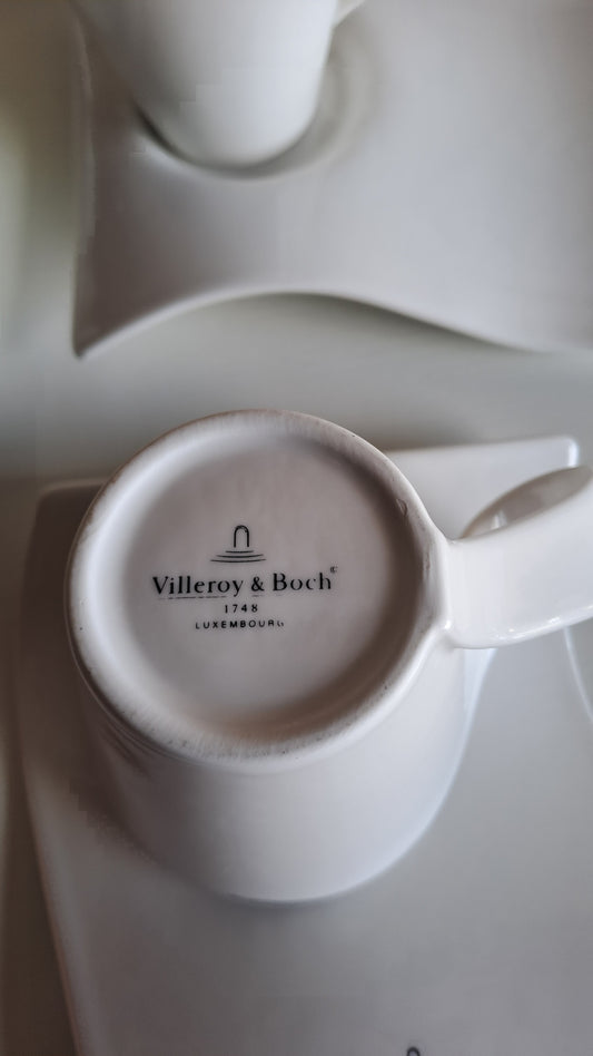4er Kaffee-/Teetassen-Set New Wave von Villeroy & Boch