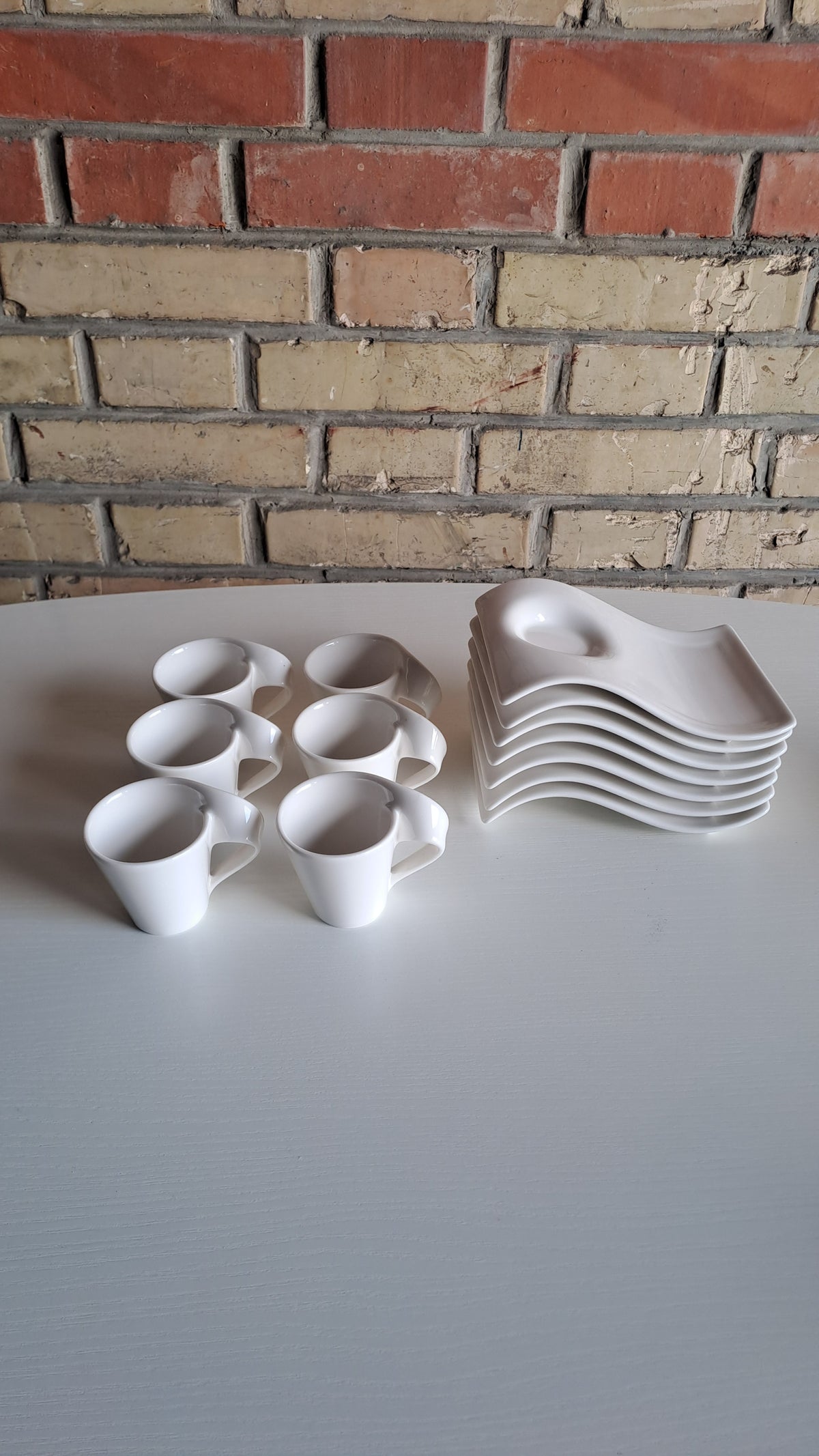 Villeroy & Boch 6er Espressotassen Set mit Untertassen