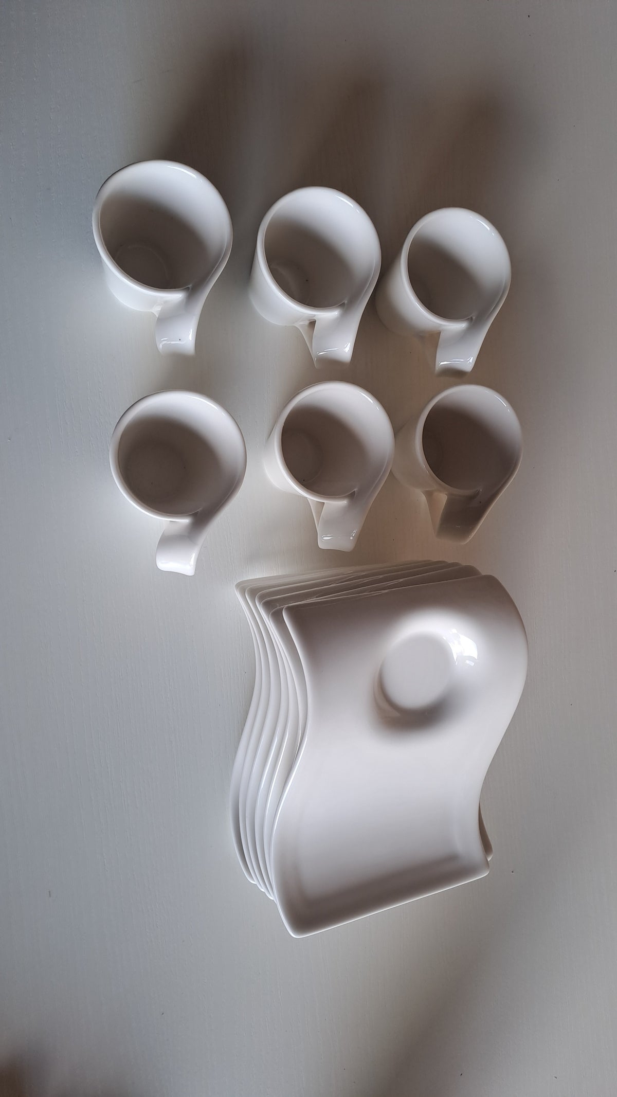 Villeroy & Boch 6er Espressotassen Set mit Untertassen