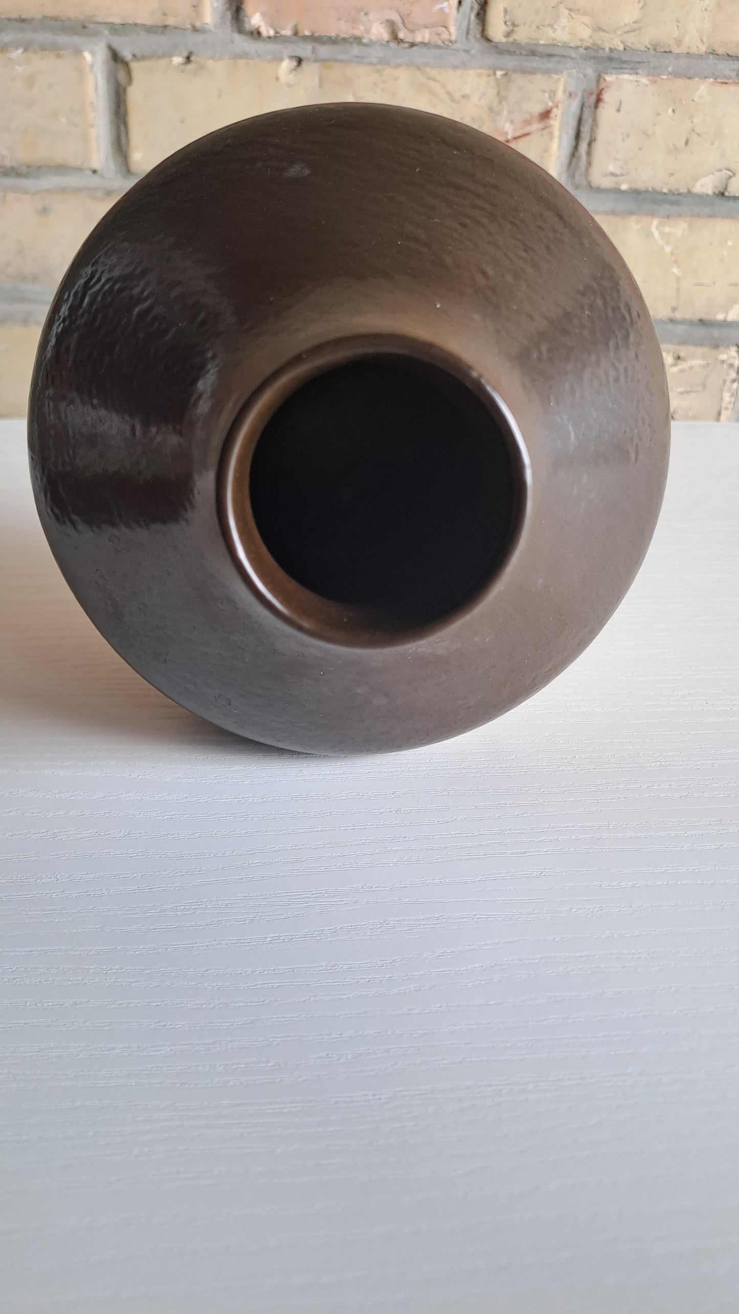 VEB Haldensleben Mid-Century Keramikvase 60er DDR