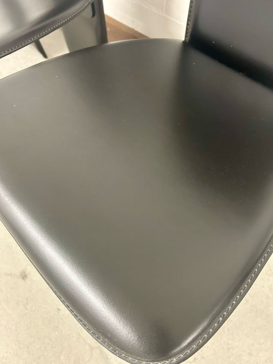 4 Design Stühle Leder Frag Psyra Handgefertigt Italien