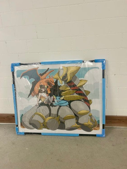 Pokémon Leinwandbild neu original verpackt