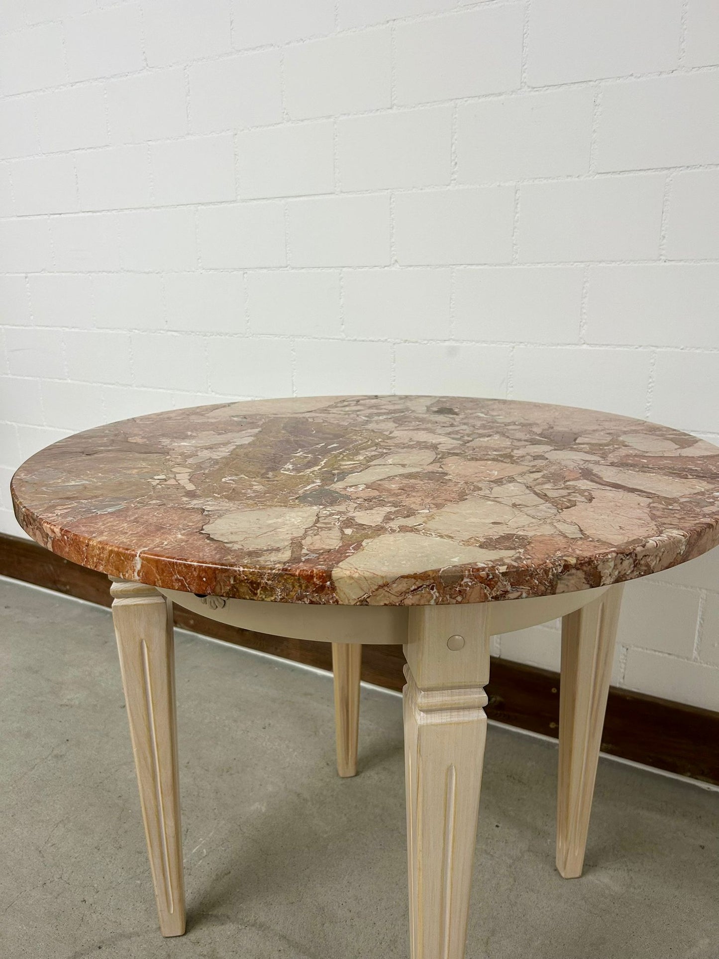 Esstisch Beistelltisch mit Sottilemarmo Savoia Marmorplatte