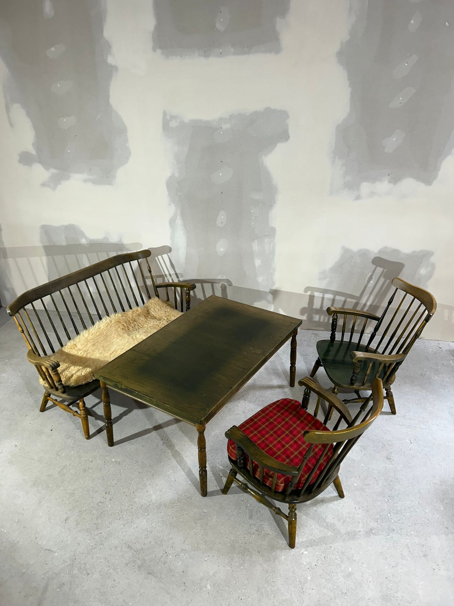 Rustikale Sitzmöbel-Loungegruppe Nesto Made in Sweden Nässjö
