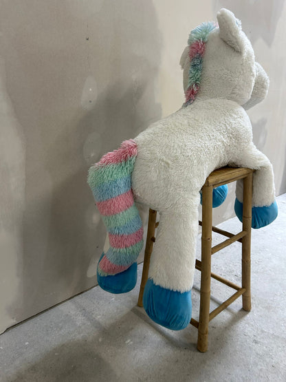 Riesiges Einhorn Stofftier Kuscheliges XXL Plüschtier