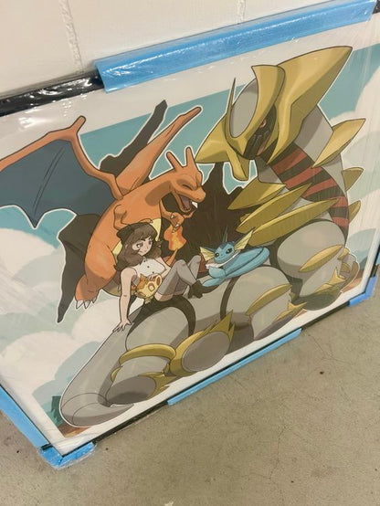 Pokémon Leinwandbild neu original verpackt