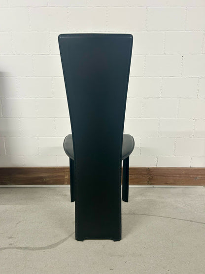 4 Design Stühle Leder Frag Psyra Handgefertigt Italien
