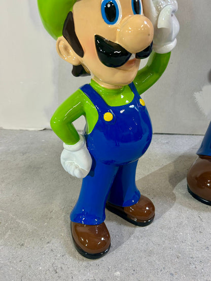 Mario & Luigi Figuren Set - Super Mario Bros Nintendo Deko