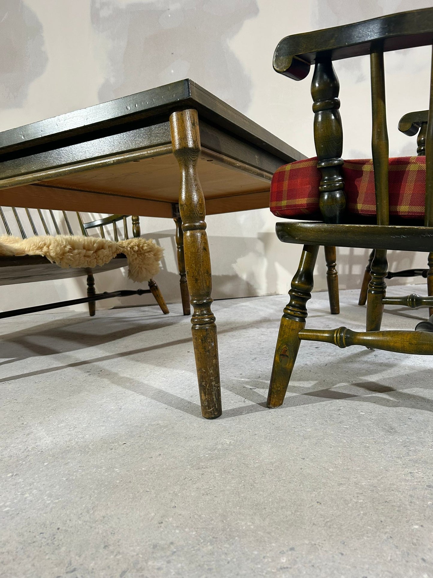 Rustikale Sitzmöbel-Loungegruppe Nesto Made in Sweden Nässjö