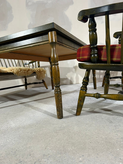 Rustikale Sitzmöbel-Loungegruppe Nesto Made in Sweden Nässjö