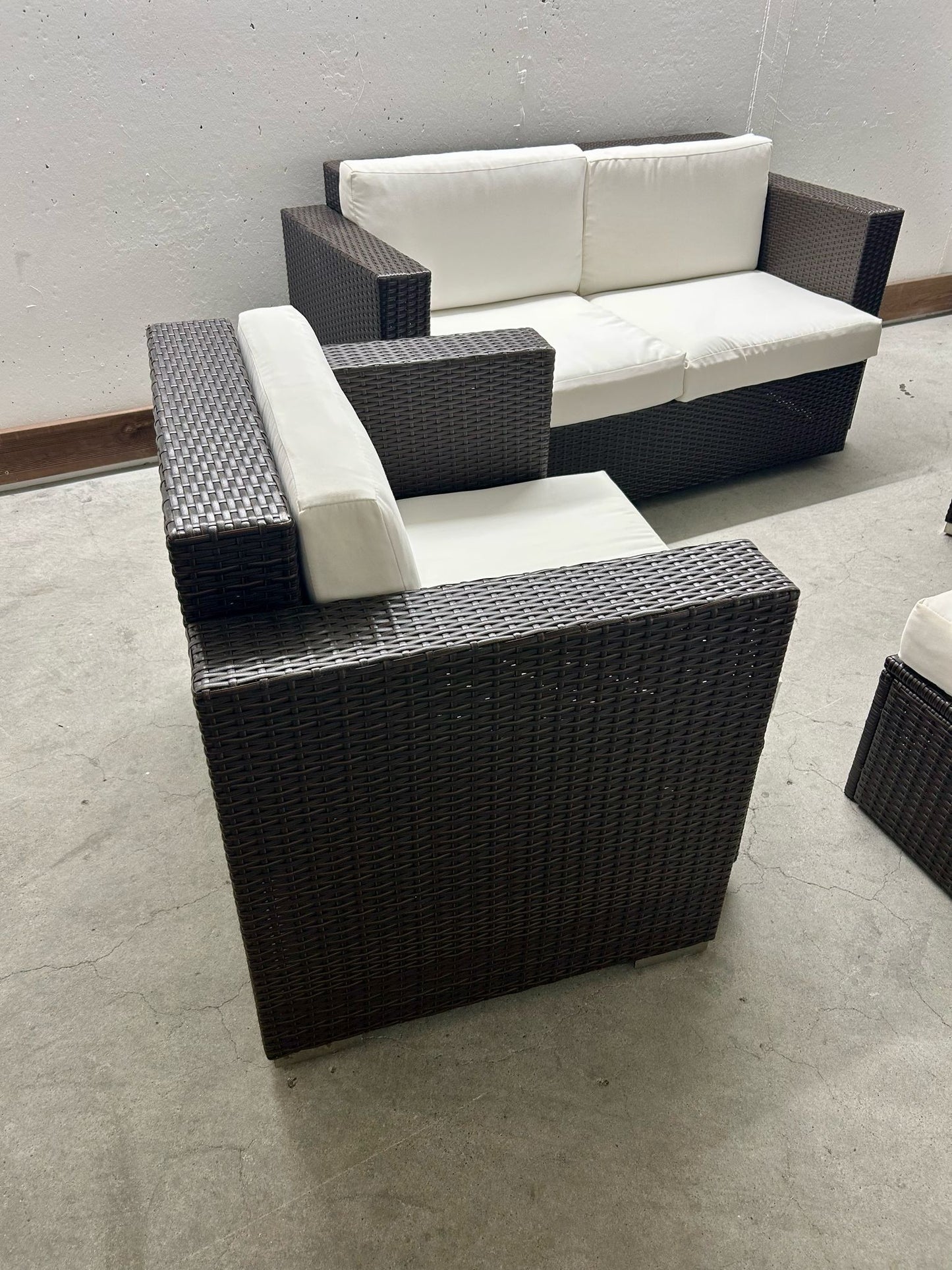 Bayline Exklusive Gartenlounge Set, Top Zustand Rattan Lounge