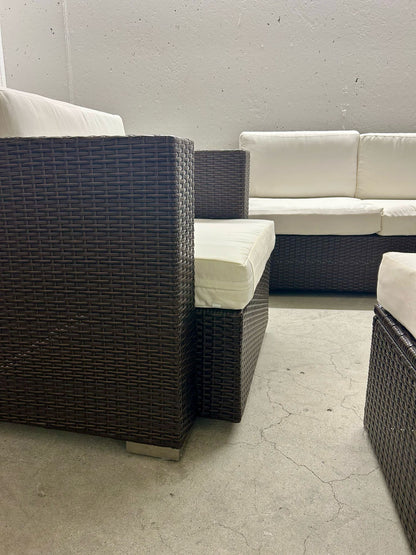 Bayline Exklusive Gartenlounge Set, Top Zustand Rattan Lounge