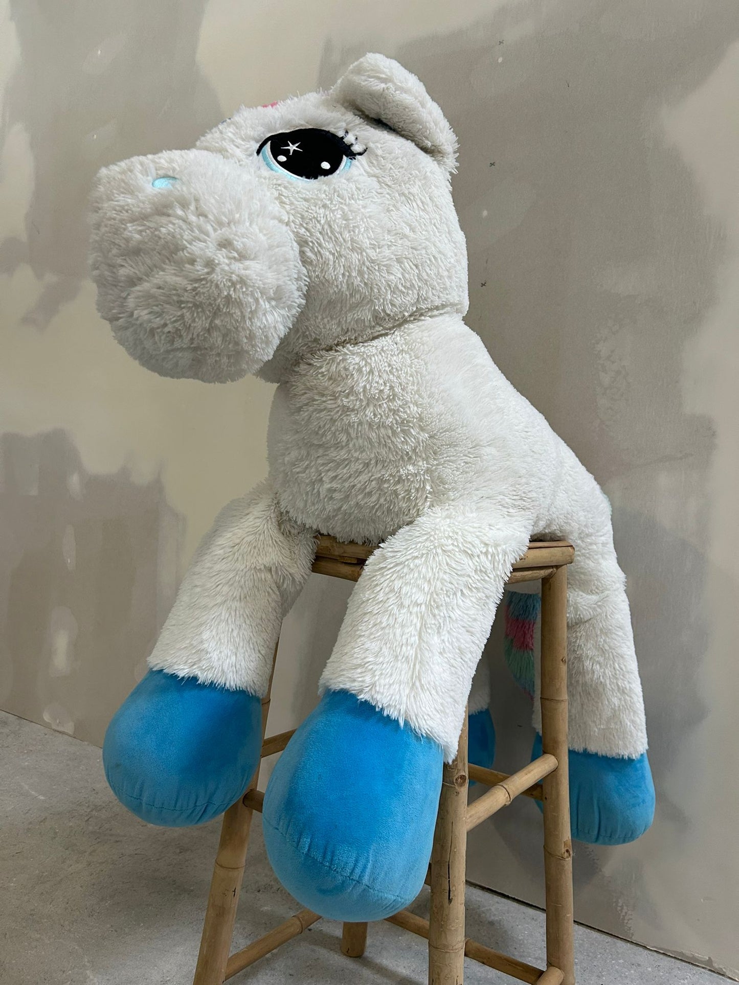 Riesiges Einhorn Stofftier Kuscheliges XXL Plüschtier