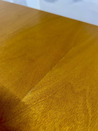 Italienischer Esstisch aus Holz im Vintage Stil aufklappbar