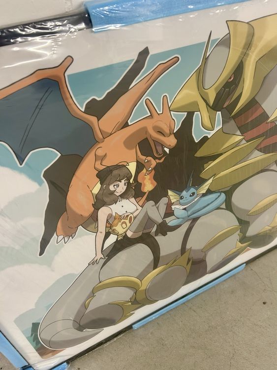 Pokémon Leinwandbild neu original verpackt
