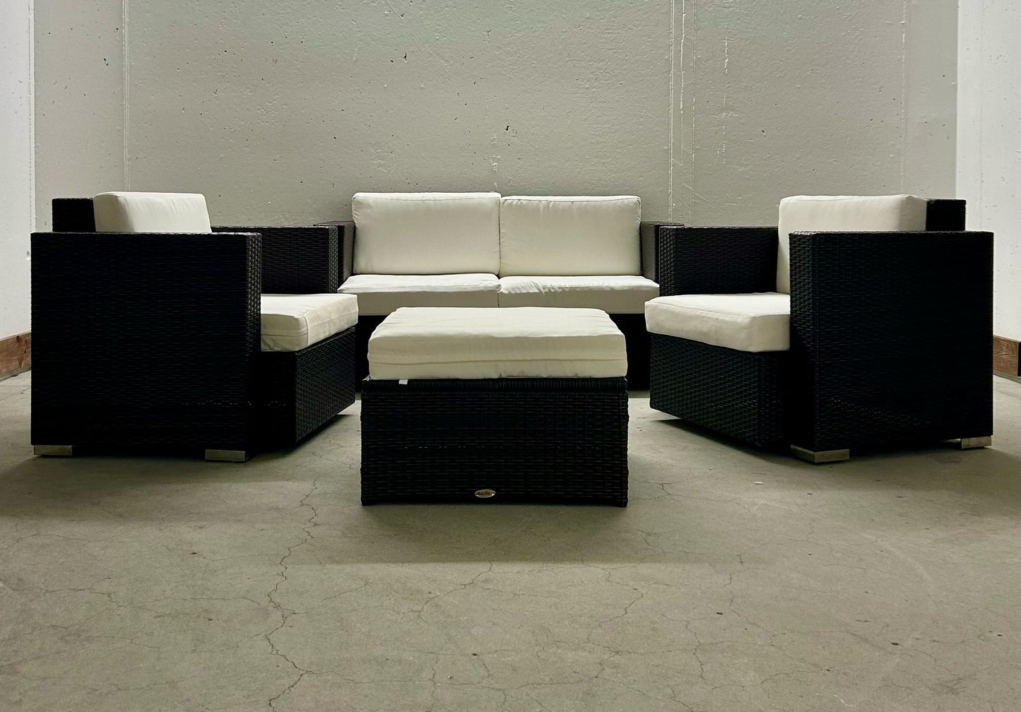 Bayline Exklusive Gartenlounge Set, Top Zustand Rattan Lounge