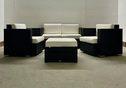 Bayline Exklusive Gartenlounge Set, Top Zustand Rattan Lounge