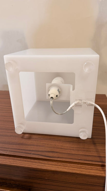 Design Cube Würfel Lampe Tischleuchte mit 3 Lichtstufen