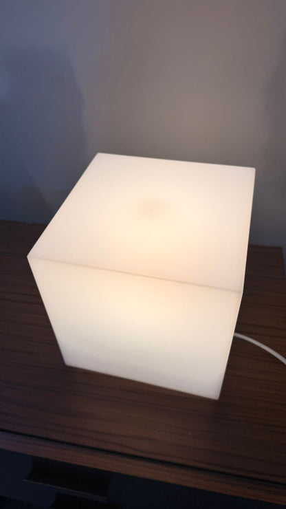 Design Cube Würfel Lampe Tischleuchte mit 3 Lichtstufen