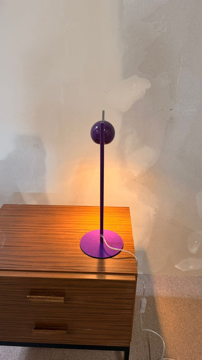Vintage Schreibtischlampe Space Age Design Augapfel