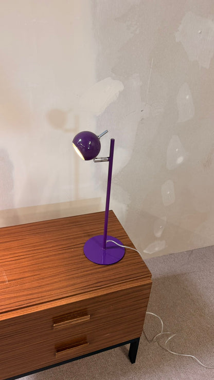 Vintage Schreibtischlampe Space Age Design Augapfel