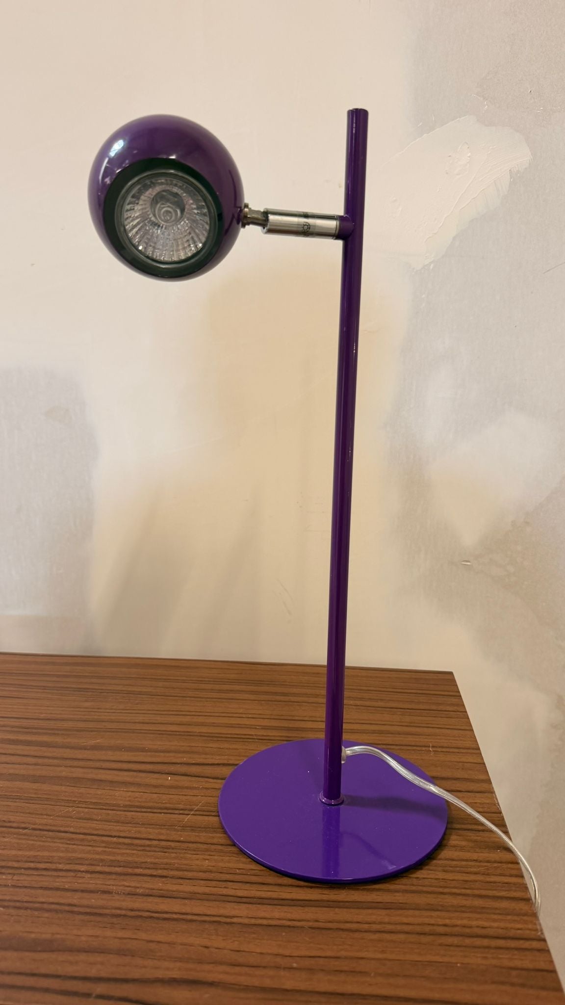 Vintage Schreibtischlampe Space Age Design Augapfel